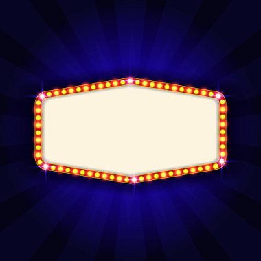 Kıvılcım Mavisi ve Mavi Neon 'lu Retro Sinema