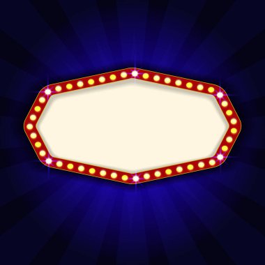 Kıvılcım Mavisi ve Mavi Neon 'lu Retro Sinema