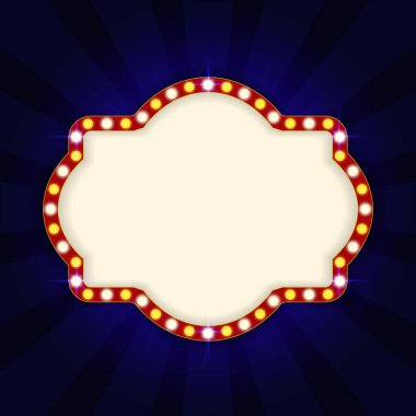 Kıvılcım Mavisi ve Mavi Neon 'lu Retro Sinema