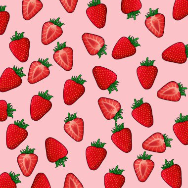 Meyveler ve renkli çizgi film