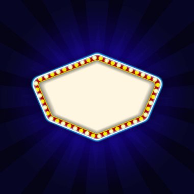 Metin için sinema ile soyut bir arkaplanın vektör çizimi