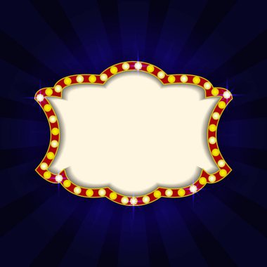 Metin için sinema ile soyut bir arkaplanın vektör çizimi