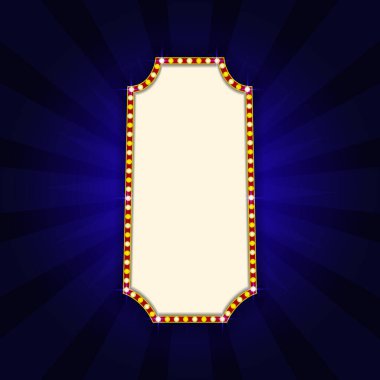 Çerçeveli soyut bir arkaplanın vektör çizimi