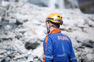 Adana, Turkey- February 6th, 2023: Turkey earthquake, February 2023, help turkey
