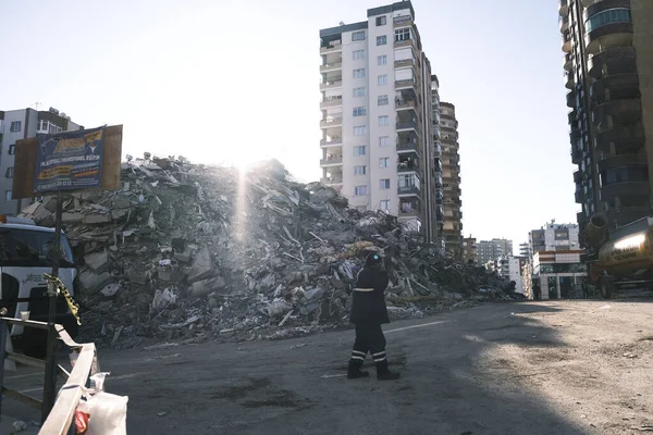 Adana, Turkey- February 6th, 2023: Turkey earthquake, February 2023, help turkey