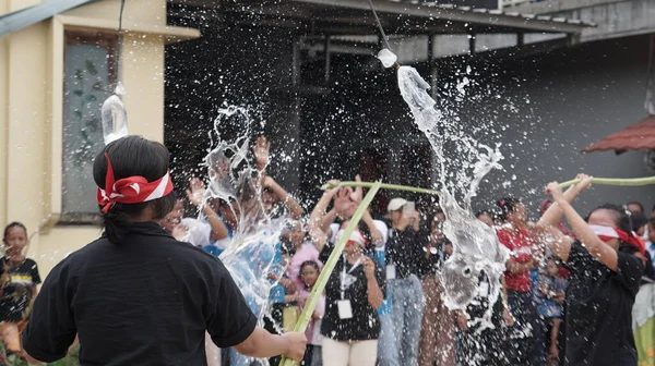 Ινδονησία Independence Water Hit Ανταγωνισμός — Φωτογραφία Αρχείου