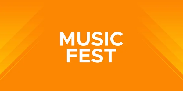 Music Fest Abstract Background — 图库矢量图片
