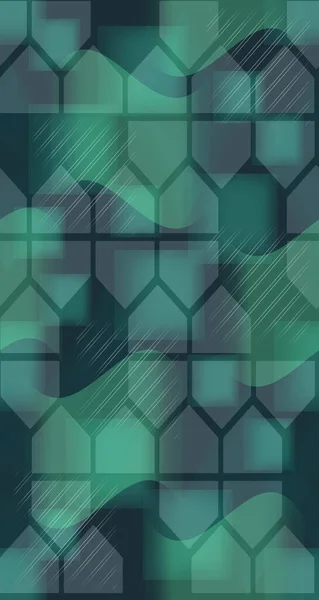 beşgenli ve dişli tekerlekli soyut arkaplan.