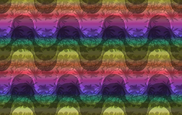 renkli soyut desen, arkaplan çizimi, renkli dalgalar