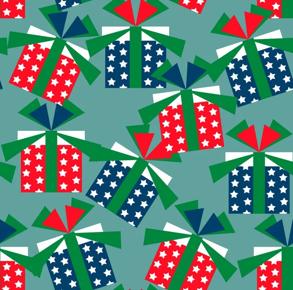 Yılbaşı ve yeni yıl arkaplanı konfetili hediye kutularıyla. 