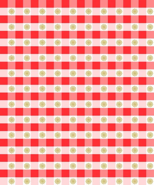 Vektor Rot Und Weiß Geometrische Ornamentale Muster Hintergrund — Stockfoto