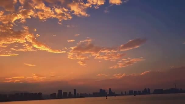 日出和日落的摄影材料 — 图库视频影像