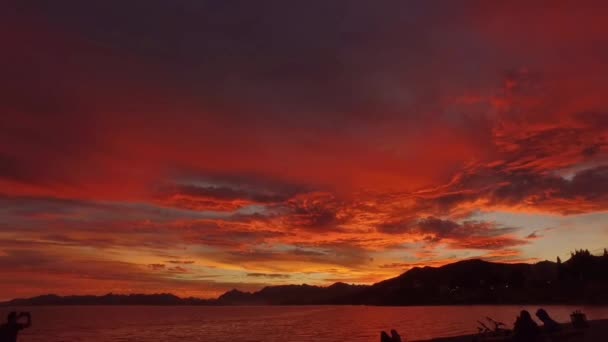 Materiały Fotograficzne Wschodu Zachodu Słońca — Wideo stockowe