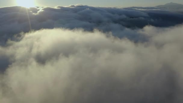 Nuvole Nel Cielo Vista Dalla Finestra — Video Stock