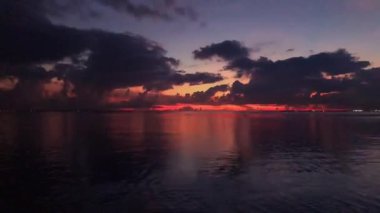 Deniz kenarında gökyüzü fotoğrafçılığı