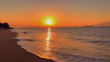 Deniz kenarında gökyüzü fotoğrafçılığı