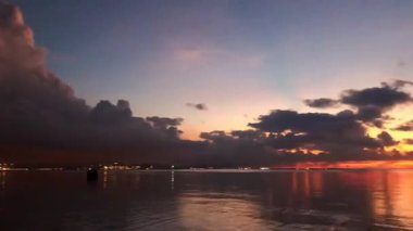 Deniz kenarında gökyüzü fotoğrafçılığı