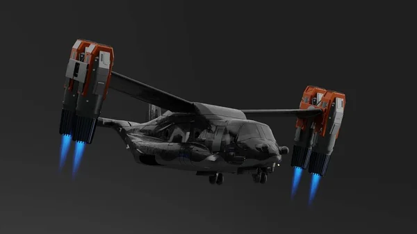 Osprey Jet Engine Artwork Rendering Illustration Model Blender —  Fotos de Stock