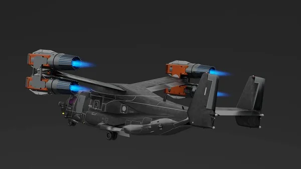 Osprey Jet Engine Artwork Rendering Illustration Model Mélangeur — Photo
