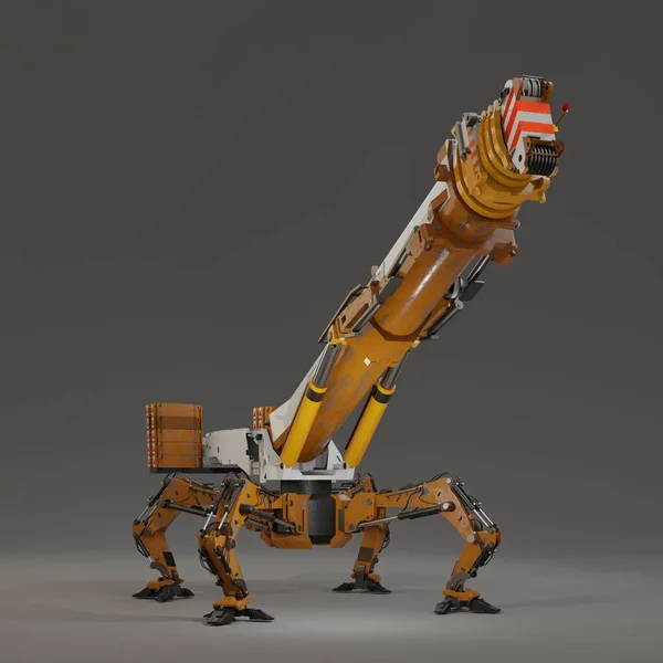 Robot Vinç Ayaklı Görüntüleme — Stok fotoğraf