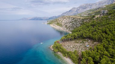 Makarska Hırvatistan 'daki güzel 