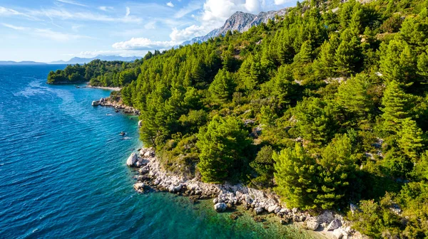 stock image beautiful view of the rocky coast of the sea