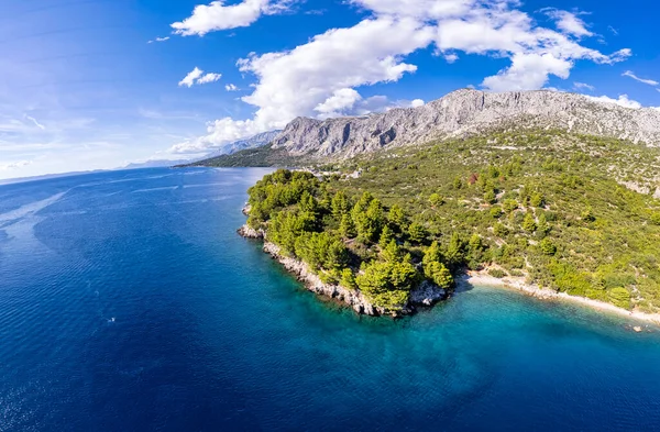 stock image Beach in Makarska on Riviera, Dalmatia, Croatia
