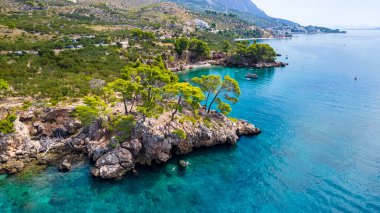 Hırvatistan plajı Rocky Sahilleri