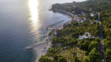 Hırvatistan plajı Rocky Sahilleri