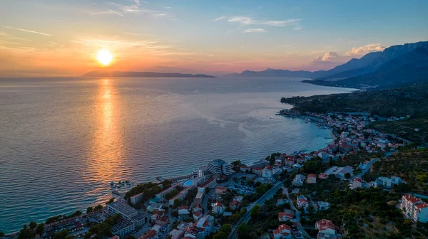 マカルスカ リビエラ Podrace マカルスカ ダルマチア クロアチアの美しいリモート湾 — ストック写真