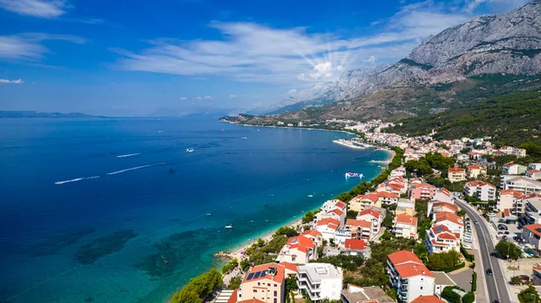 Kroatien Die Küste Von Tucepi Bei Makarskiej — Stockfoto