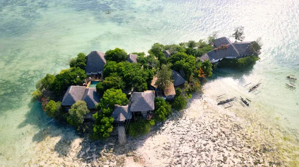 Zanzibar Tanzania Amazing Paradise Hotel Called Perfect Holiday Location Africa — Zdjęcie stockowe