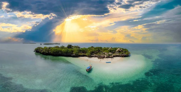 stock image Safari blue in Zanzibar (Tanzania).