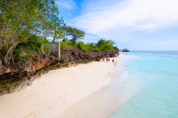 Nungwi Beach Zanzibar Tanzania Nungwi Beach Features Various Resorts Coast — Stockfoto