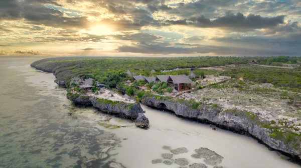 Mtende Beach View Zanzibar Tanzania — Zdjęcie stockowe