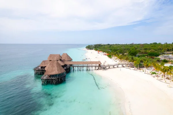 Nungwi Beach Zanzibar Isle Perfect Beach Crystal Turquoise Sea Zanzibar — Stockfoto