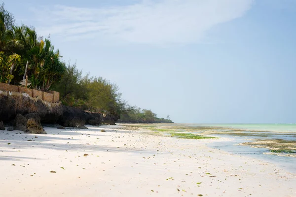 Nungwi Beach Zanzibar Isle Perfect Beach Crystal Turquoise Sea Zanzibar — стокове фото