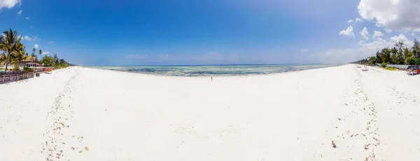 Sansibar Ist Eine Wahre Urlaubsoase Und Der Strand Wirkt Dank — Stockfoto