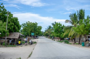 Colorful fruits on display at a bustling Zanzibar fruit stand are a treat for the senses. From sweet pineapples to fragrant mangos, there's a flavor for everyone. Visit Zanzibar's fruit markets for a taste of local culture.
