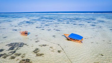 Spend your vacation in Zanzibar's picturesque Nungwi, where you can soak up the sun and admire the local fishing boats dotting the beach.