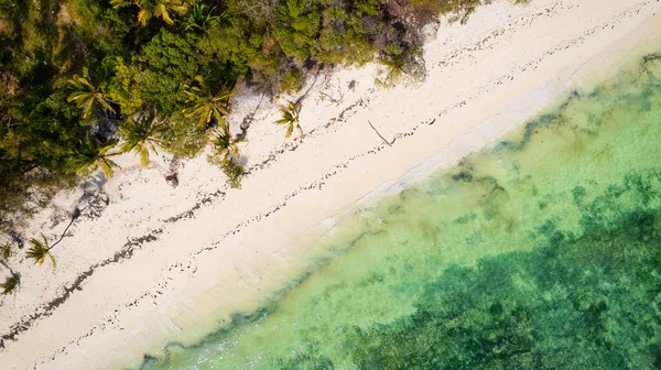 Indulge Luxurious Getaway Zanzibar Kiwengwa Beach White Sand Turquoise Waters — Photo