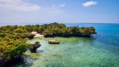 Board a traditional wooden dhow boat and discover the natural wonders of Zanzibar's Blue Safari, from coral reefs to deserted islands.