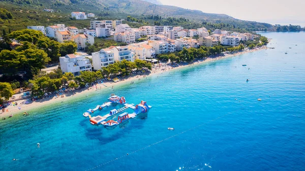 Get Lost Picturesque Scene Croatia Beach Its Stunning Turquoise Waters —  Fotos de Stock