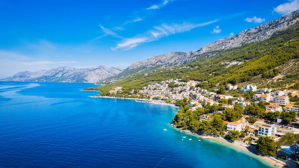 Enjoy View Croatia Beach Turquoise Waters Meet Soft Sands Relax —  Fotos de Stock
