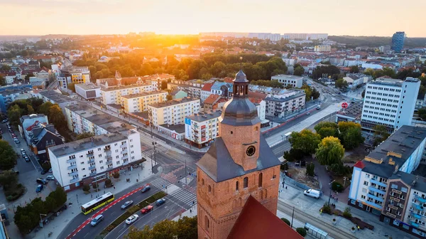 stock image The city of Gorzw Wielkopolski is situated in the Lubuskie Voivodeship in the western part of Poland.