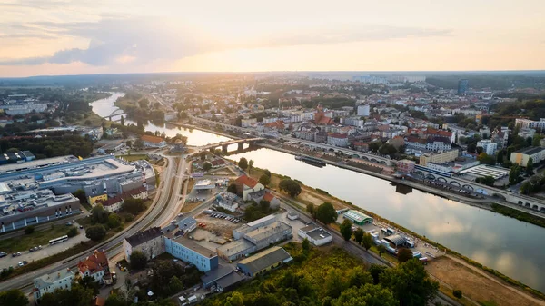 Ciudad Gorzw Wielkopolski Está Situada Voivodato Lubuskie Parte Occidental Polonia — Foto de Stock