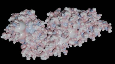 3d üretilmiş Gastrik inhibitör polipeptit (GIP, glikoz bağımlısı insülin-ropik peptit) endokrin protein hormonu