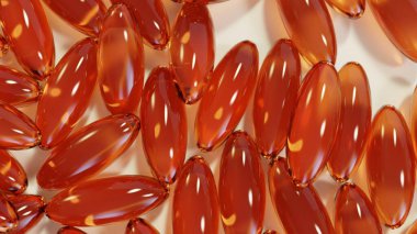 3d, reklamlar, kapsüller, net, kolajen, konsept, krem, müşteri, enerji, yağ, balık yağı, sim, altın, altın, sağlık, kalp, illüstrasyon, yaşam tarzı, bakım, ilaç, nem