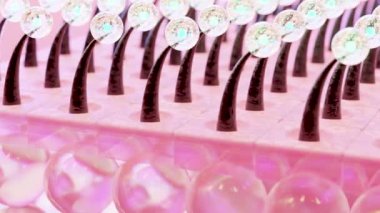Saç bakımı, şampuan veya serumun güçlendirilmesi, saç büyümesi yağ damlası, saç bakımı, bakım ürünü veya vitaminler, hasarlı ve kuru saç, beslenme, saç kremi ve keratin, 3D rendelendirme