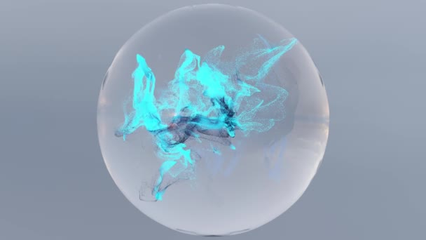 Liquid Bubble Water Drops Kosmetische Essenz Collagen Serum Bubble Hautpflege — Stockvideo